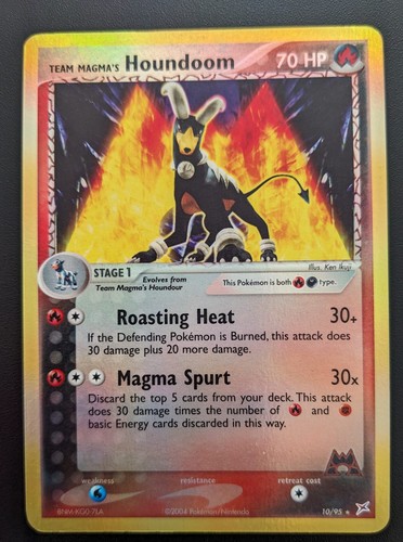 Team magma houndoom 95 - magma's, 10/95