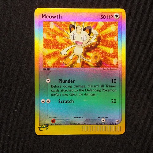 Meowth magma vs aqua - 42/95, ex
