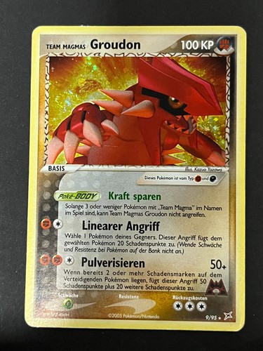 Team magma groudon rare - 9,