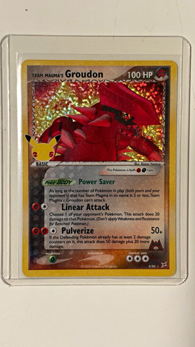 Pokemon team magma - magma’s, groudon