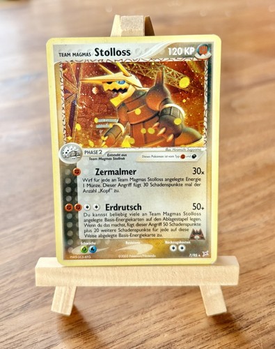 Pokémon karte tcg - karte, magmas