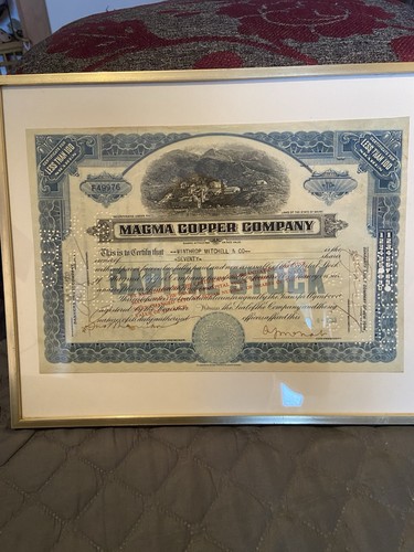 Magma copper company - copper,