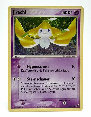 Pokémon jirachi holo - |, |