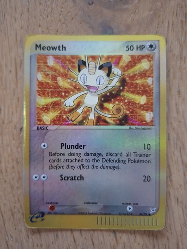 Meowth magma vs - ex, aqua