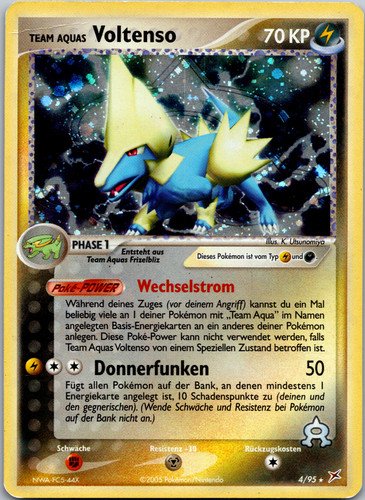 Pokemon tcg team aquas - tcg,