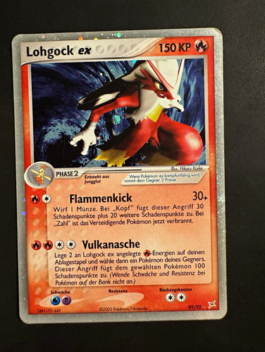 Pokémon karte lohgock - pokémon,