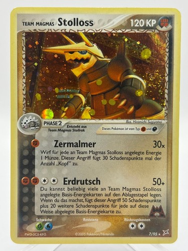 Team magma stolloss holo - holo,