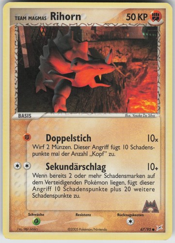 Team magma rihorn - magma's,