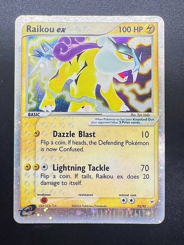 Pokemon karte raikou - karte,