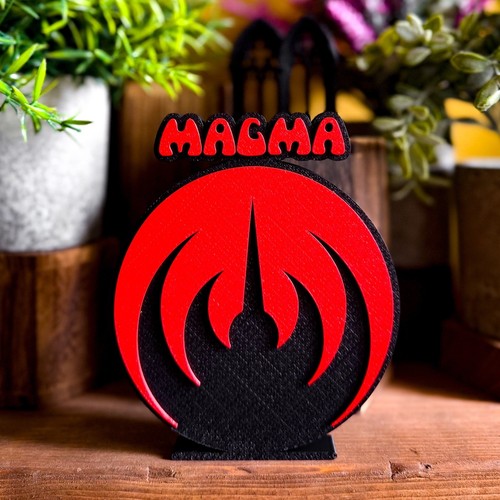 Magma music logo display - magma,