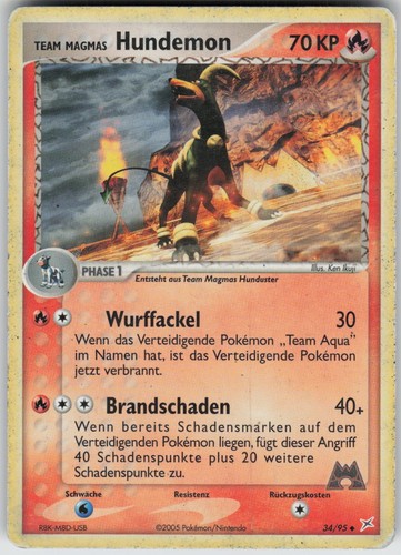 Team magma hundemon - magma's,