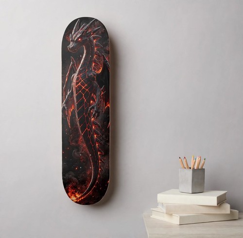 Lava black dragon - lava, deck
