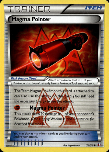 Pokémon tcg magma pointer - magma,