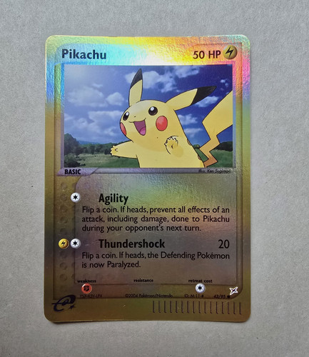 Pokémon tcg pikachu ex - pikachu,