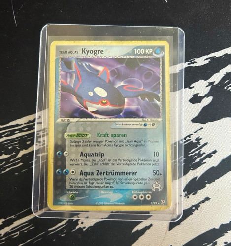 Pokémon tcg team - aquas, kyogre
