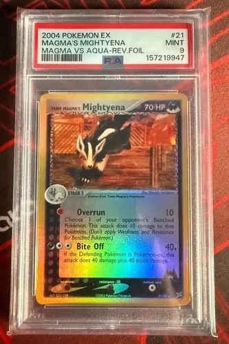 Mightyena reverse holo - [reverse, #21