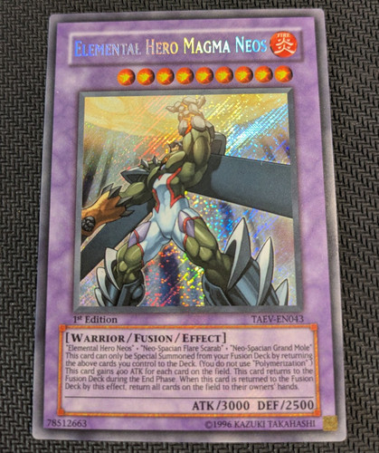 Yugioh elementarheld magma - yugioh,