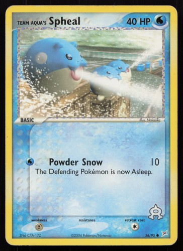 Pokemon team aqua spheal - pokemon, aqua's