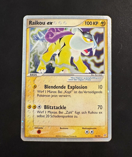 Pokemon karte raikou 95 - karte, ex