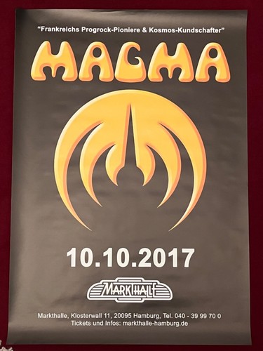 Magma 2017 konzertplakat - 2017,