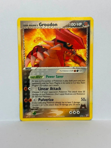 Team magma groudon - team, (ex