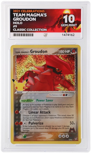 Team magma groudon 95 ace - magma's,