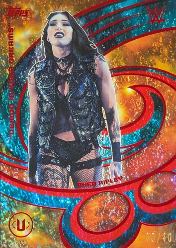 2026 topps universe wwe rhea - topps,